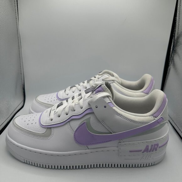 Nike Air Force 1 Wmns Shadow “White Lilac Bloom” size 12w - Picture 1 of 6